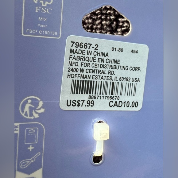 Claire's Double Heart Silver-tone Ring Sz 6 - Picture 5 of 6